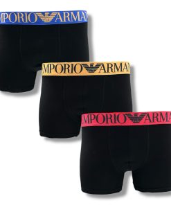 Emporio Armani Classic Fit Boxers Black - 3 Pack